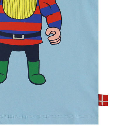 Danefæ T-shirt - Danebasic - Light Blue Erik Din Ven