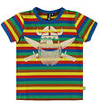 Danefæ T-shirt - Danerainbow Ringer - Primary Pirat