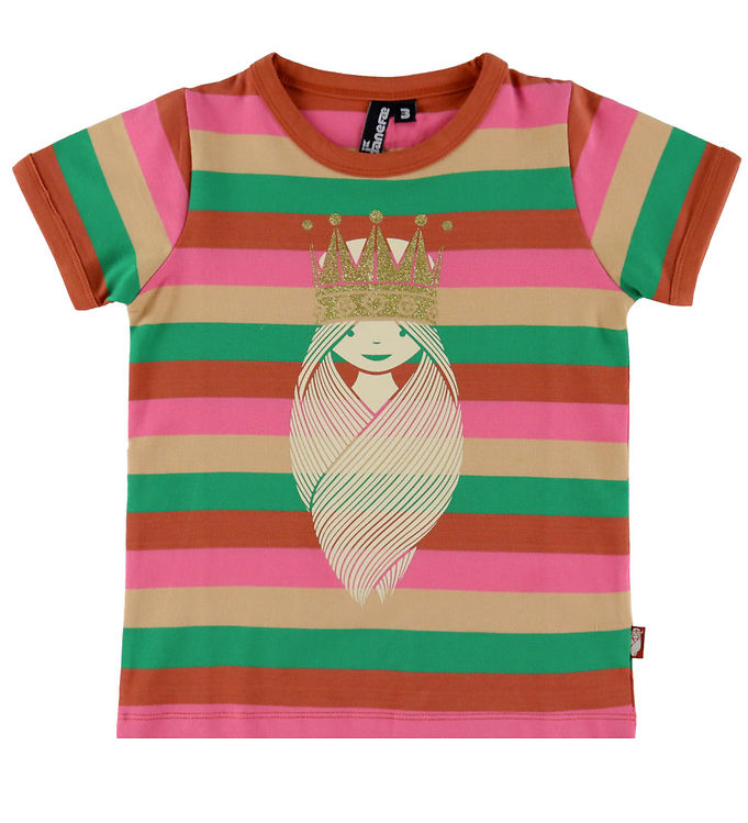 Danefæ T-shirt - Danerainbow Ringer - Antiox Princess