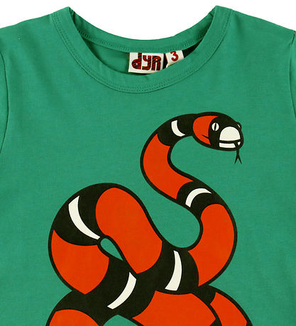 DYR-Cph T-shirt - Dyrhide - Teal Lake Slange