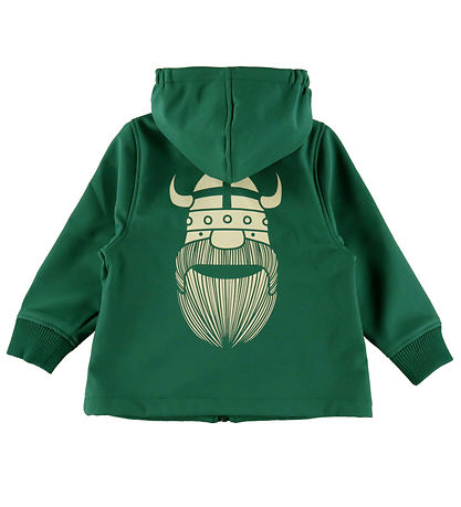 Danefæ Softshelljakke - Danespil - Dark Green Erik