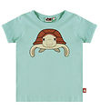 DYR-Cph T-shirt - Dyrhide - Light Blue Havskildpadde