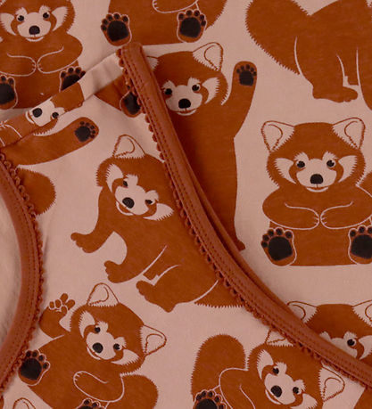 DYR-Cph Undertøj - Dyrnest - Light Clay Multirød Panda