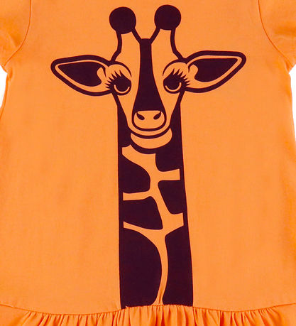DYR-Cph Kjole - Dyrperky - Happy Apricot Giraf