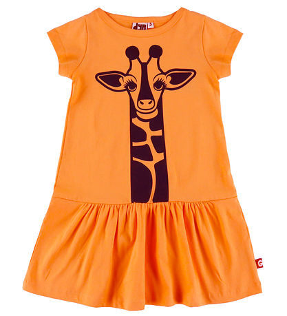 DYR-Cph Kjole - Dyrperky - Happy Apricot Giraf