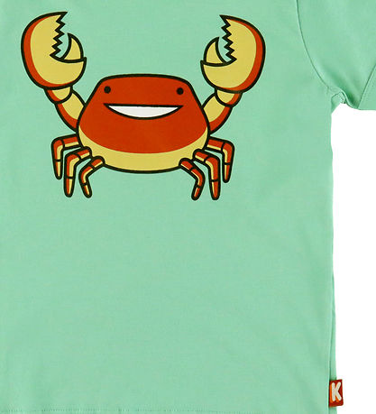 DYR-Cph T-shirt - Dyrhide - Faded Mint Krabbe