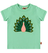 DYR-Cph T-shirt - Dyrhide - Faded Mint Påfugl