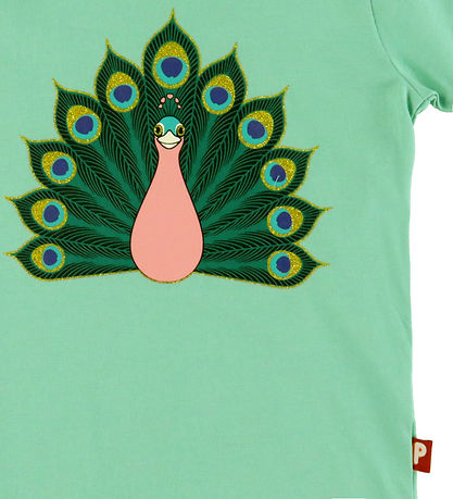 DYR-Cph T-shirt - Dyrhide - Faded Mint Påfugl
