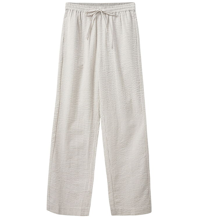 Sofie Schnoor Bukser - AbigaleSY - Antique White/Beigestribet
