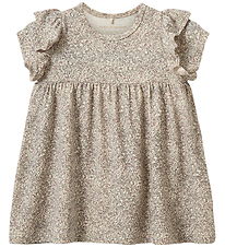 Sofie Schnoor Kjole - SynneKB - Beige/Rosa m. Blomster