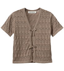 Sofie Schnoor Cardigan - Strik - FlorianaSY - Warm Stone