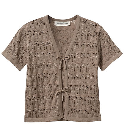Sofie Schnoor Cardigan - Strik - FlorianaSY - Warm Stone
