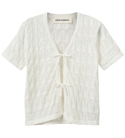 Sofie Schnoor Cardigan - Strik - FlorianaSY - Off White