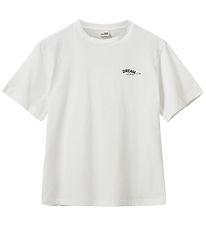 Sofie Schnoor T-shirt - VeraSY - Off White w. Black