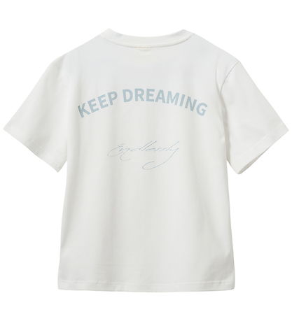 Sofie Schnoor T-shirt - VeraSY - Snow White m. Lyseblå