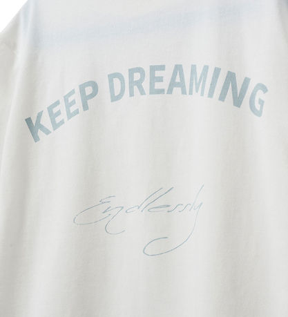 Sofie Schnoor T-shirt - VeraSY - Snow White m. Lyseblå