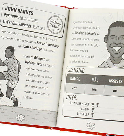 Alvilda Bog - Fodboldstjerner - Liverpool - Alt om Fodboldklubbe