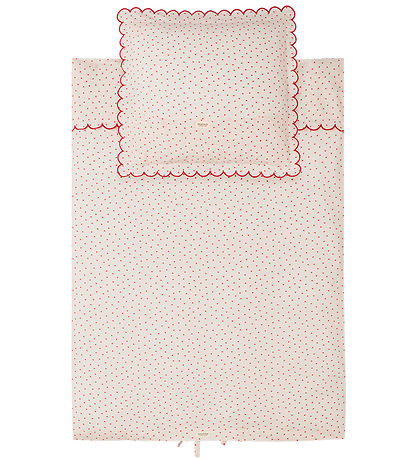 MarMar Sengetøj - Baby - Scallop - Happy Hearts