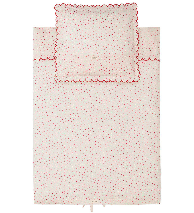 MarMar Sengetøj - Baby - Scallop - Happy Hearts