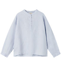 MarMar Skjorte - Hør - Tokyo - Blue Mist