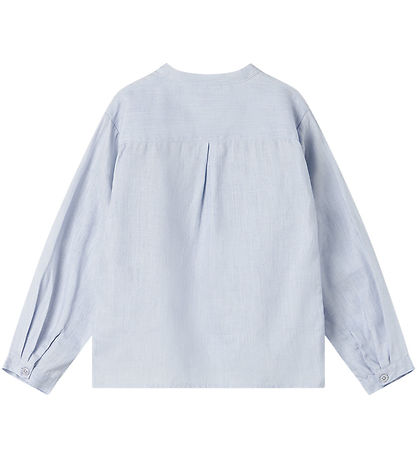 MarMar Skjorte - Hør - Tokyo - Blue Mist