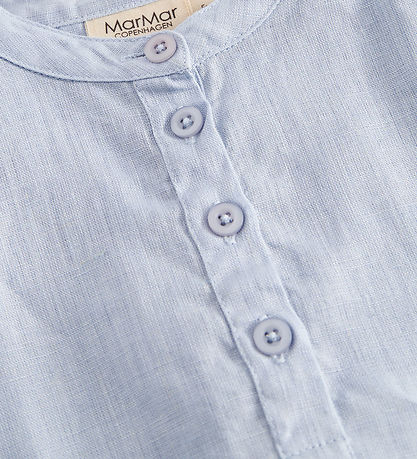 MarMar Skjorte - Hør - Tokyo - Blue Mist