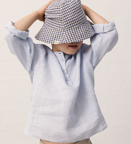 MarMar Skjorte - Hør - Tokyo - Blue Mist