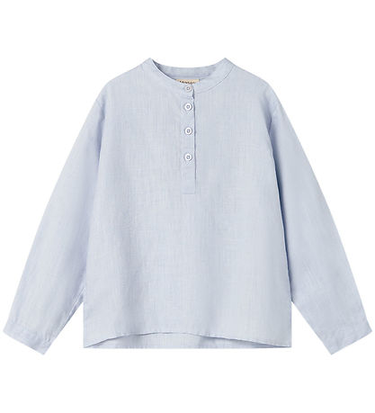 MarMar Skjorte - Hør - Tokyo - Blue Mist