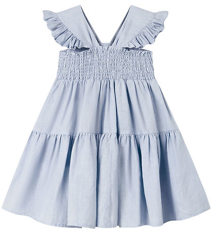 MarMar Kjole - Hør - Dalani - Blue Mist