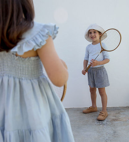 MarMar Kjole - Hør - Dalani - Blue Mist