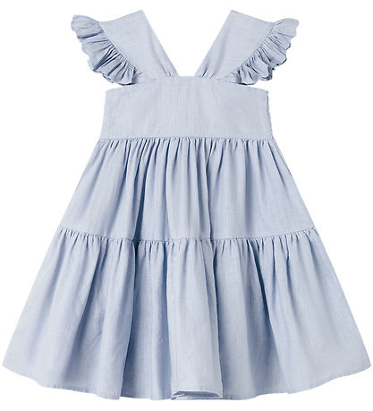 MarMar Kjole - Hør - Dalani - Blue Mist