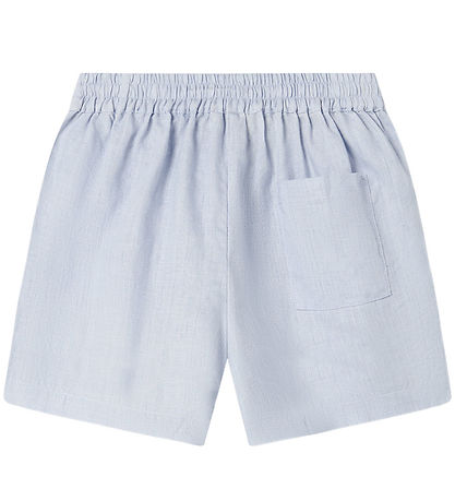 MarMar Shorts - Hør - Pinon - Blue Mist
