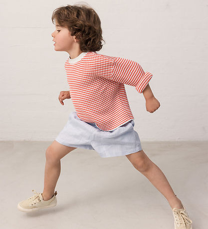 MarMar Shorts - Hør - Pinon - Blue Mist