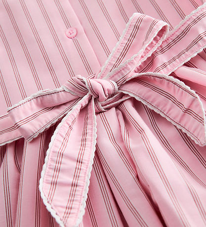 MarMar Kjole - Darcel - Bonbon Pink Stripe