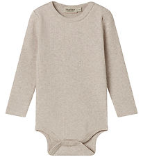 MarMar Body l/æ - Rib - Bomuld/Modal - Light Beige Melange