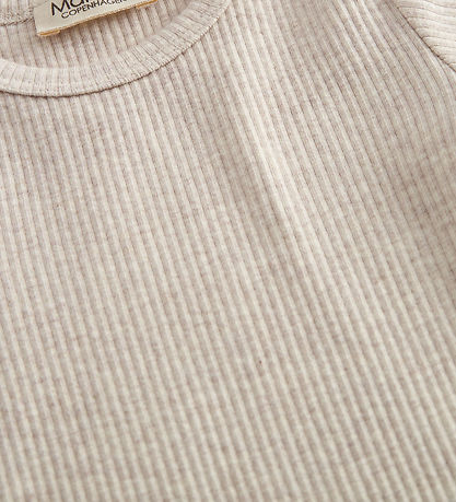 MarMar Body k/æ - Rib - Bomuld/Modal - Light Beige Melange