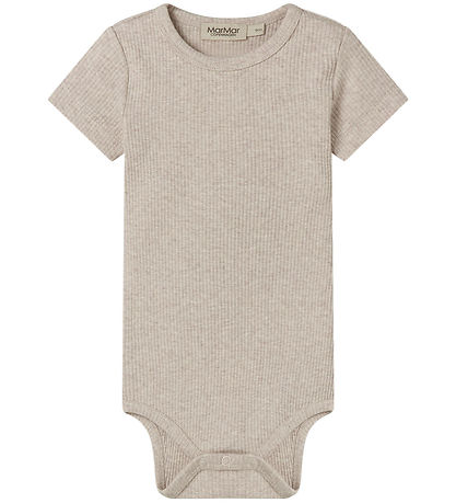 MarMar Body k/æ - Rib - Bomuld/Modal - Light Beige Melange