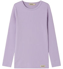MarMar Bluse - Rib - Bomuld/Modal - Lilacs
