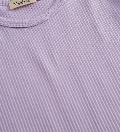 MarMar T-shirt - Rib - Bomuld/Modal - Lilacs