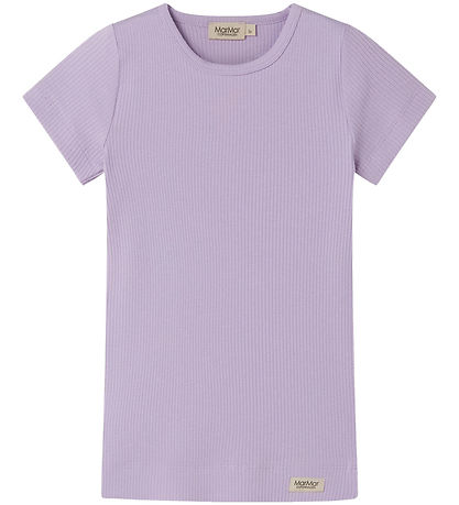 MarMar T-shirt - Rib - Bomuld/Modal - Lilacs