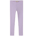 MarMar Leggings - Rib - Bomuld/Modal - Lilacs