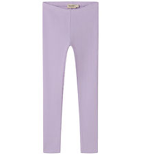 MarMar Leggings - Rib - Bomuld/Modal - Lilacs