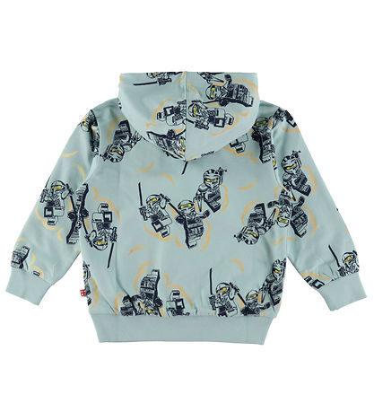 LEGO® Wear Ninjago Kapuzenpullover - Hellblau