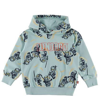 LEGO® Wear Ninjago Kapuzenpullover - Hellblau