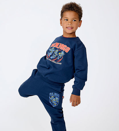 LEGO® Wear Ninjago Sweatshirt - Mørkeblå