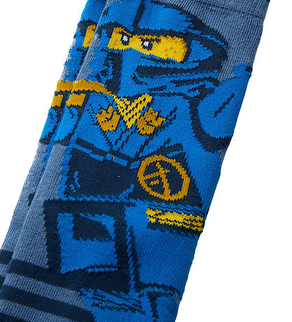 LEGO® Wear Ninjago Strømper - 3-pak - Blå/Grøn