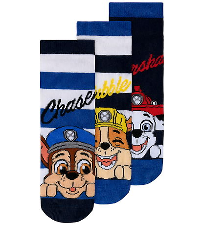 Name It Strømper - Paw Patrol - 3-pak - NmmMatthew - Navy Blazer
