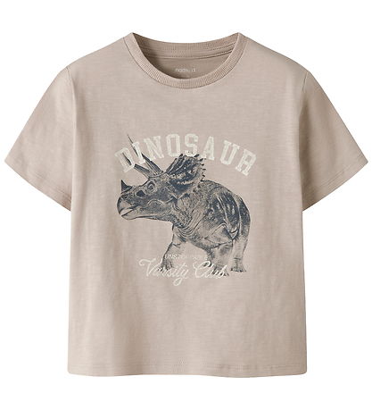 Name It T-shirt - NmmFeath - Chateau Gray