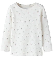 Name It Bluse - NmfFicherry - Cloud Dancer