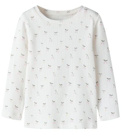 Name It Bluse - NmfFicherry - Cloud Dancer